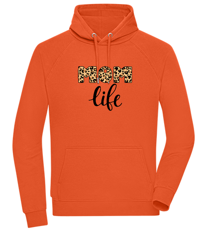 Mom Life Design - Comfort unisex hoodie_BURNT ORANGE_front
