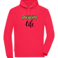 Mom Life Design - Comfort unisex hoodie_RED_front