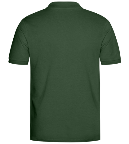 Genius Design - Comfort men's polo shirt_GREEN BOTTLE_back