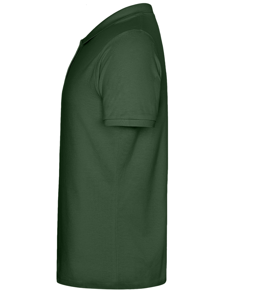 Genius Design - Comfort men's polo shirt_GREEN BOTTLE_left