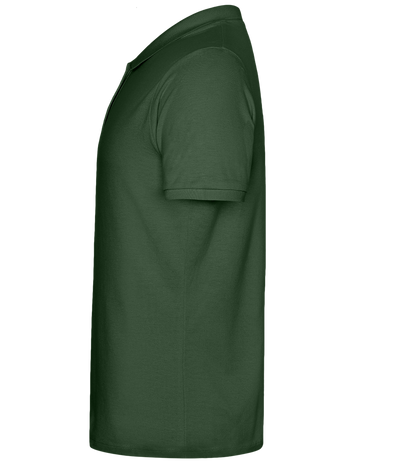 Genius Design - Comfort men's polo shirt_GREEN BOTTLE_left