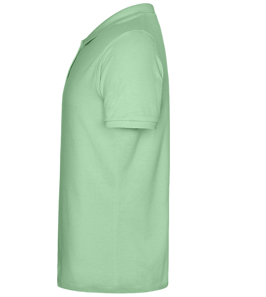 Genius Design - Comfort men's polo shirt_ICE GREEN_left