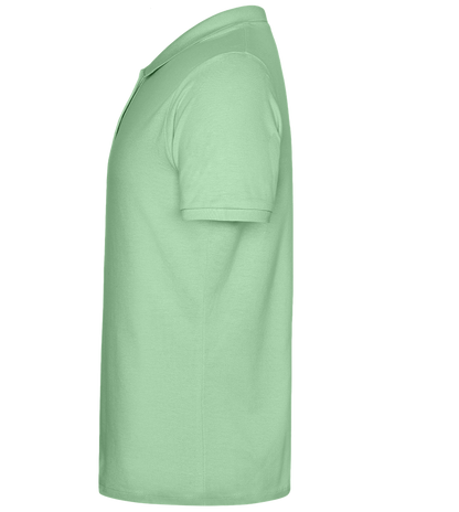 Genius Design - Comfort men's polo shirt_ICE GREEN_left