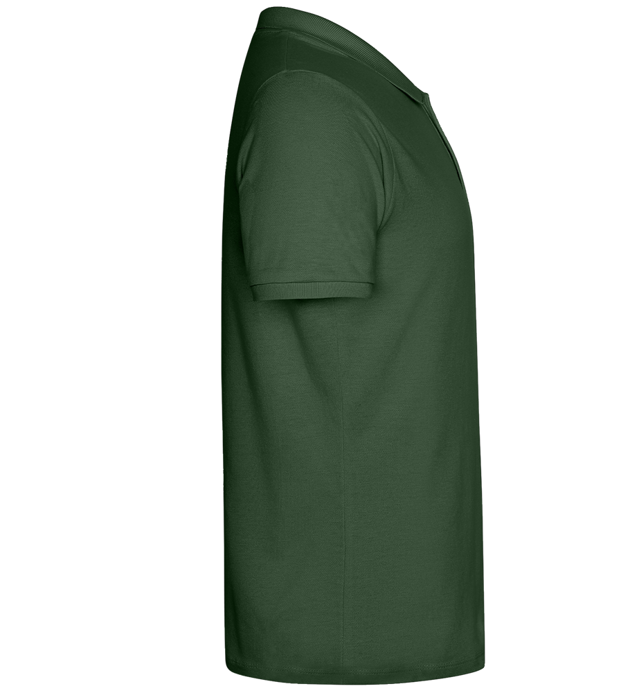 Genius Design - Comfort men's polo shirt_GREEN BOTTLE_right