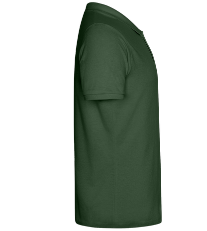 Genius Design - Comfort men's polo shirt_GREEN BOTTLE_right