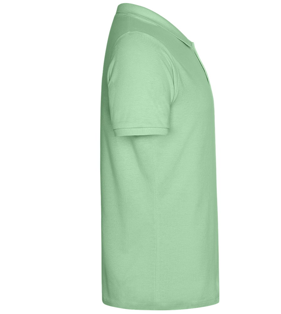 Genius Design - Comfort men's polo shirt_ICE GREEN_right