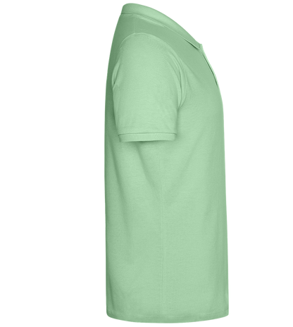 Genius Design - Comfort men's polo shirt_ICE GREEN_right