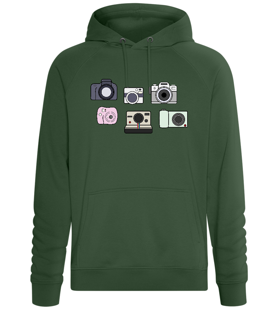 Camera Collection Design - Comfort unisex hoodie_GREEN BOTTLE_front