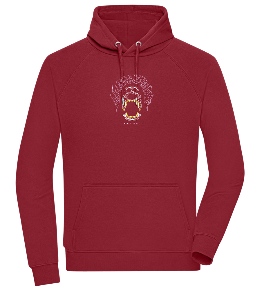 Hungry Dogs Design - Comfort unisex hoodie_BORDEAUX_front