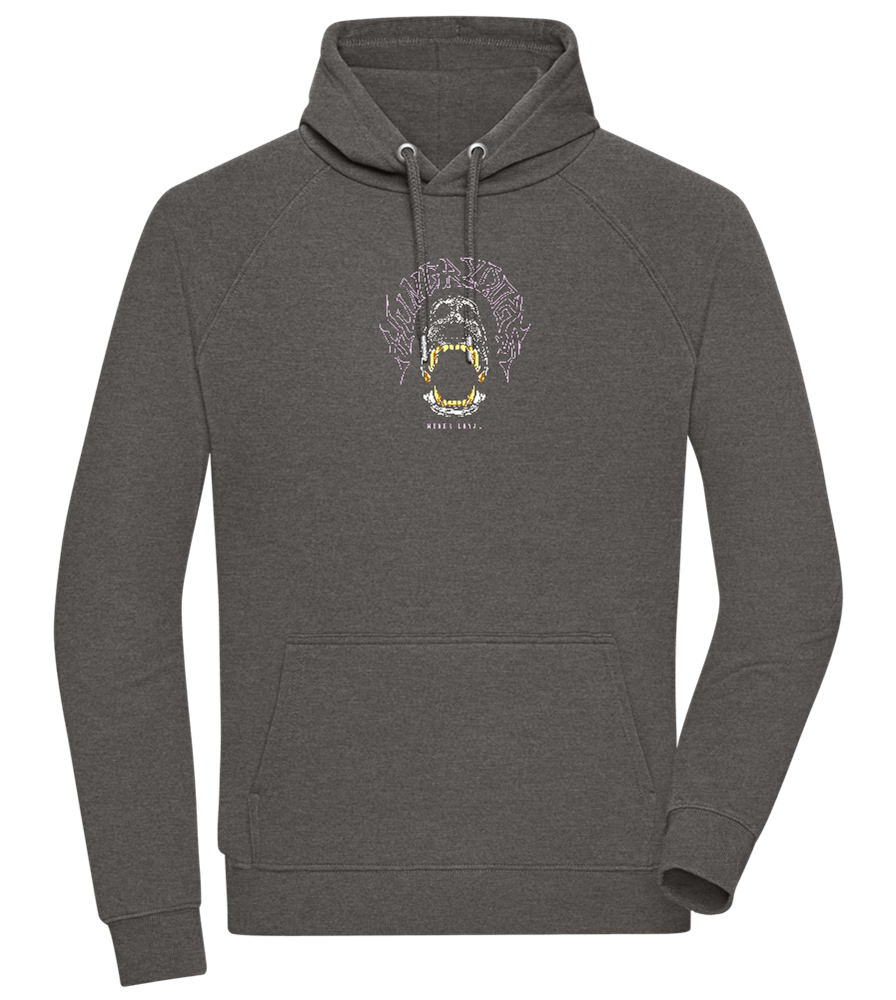 Hungry Dogs Design - Comfort unisex hoodie_CHARCOAL CHIN_front