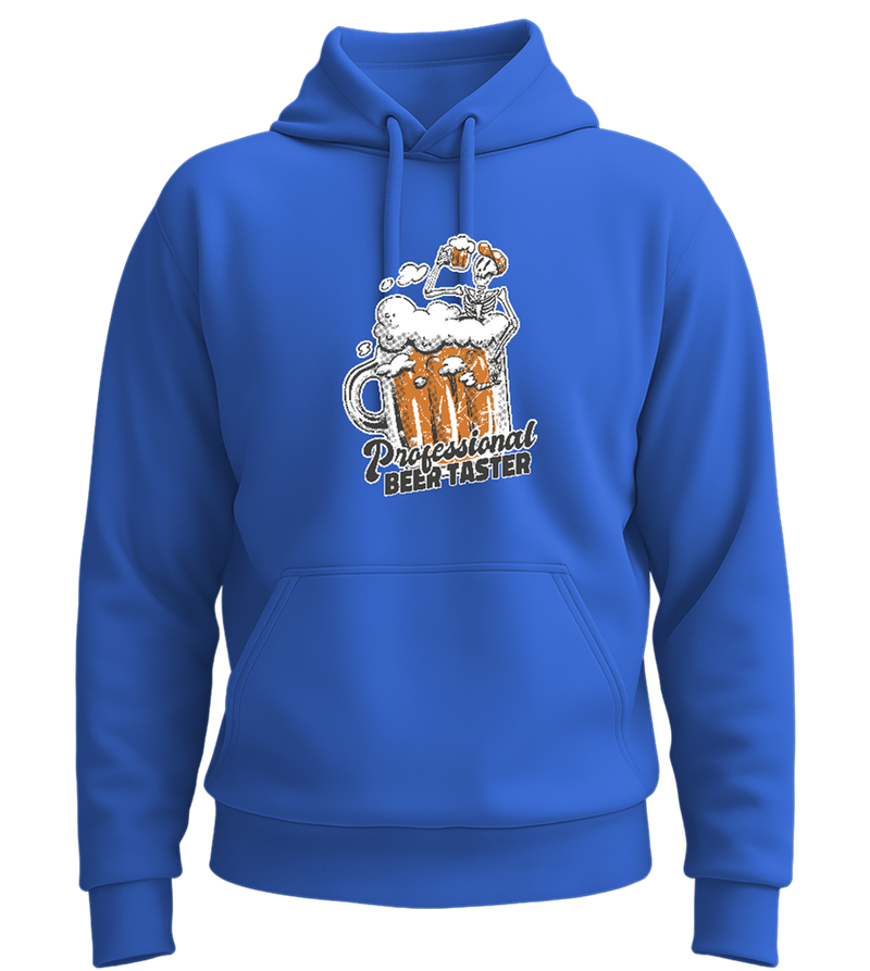 Professional Beer Taster Design - Premium Essential Unisex Hoodie_ROYAL_front