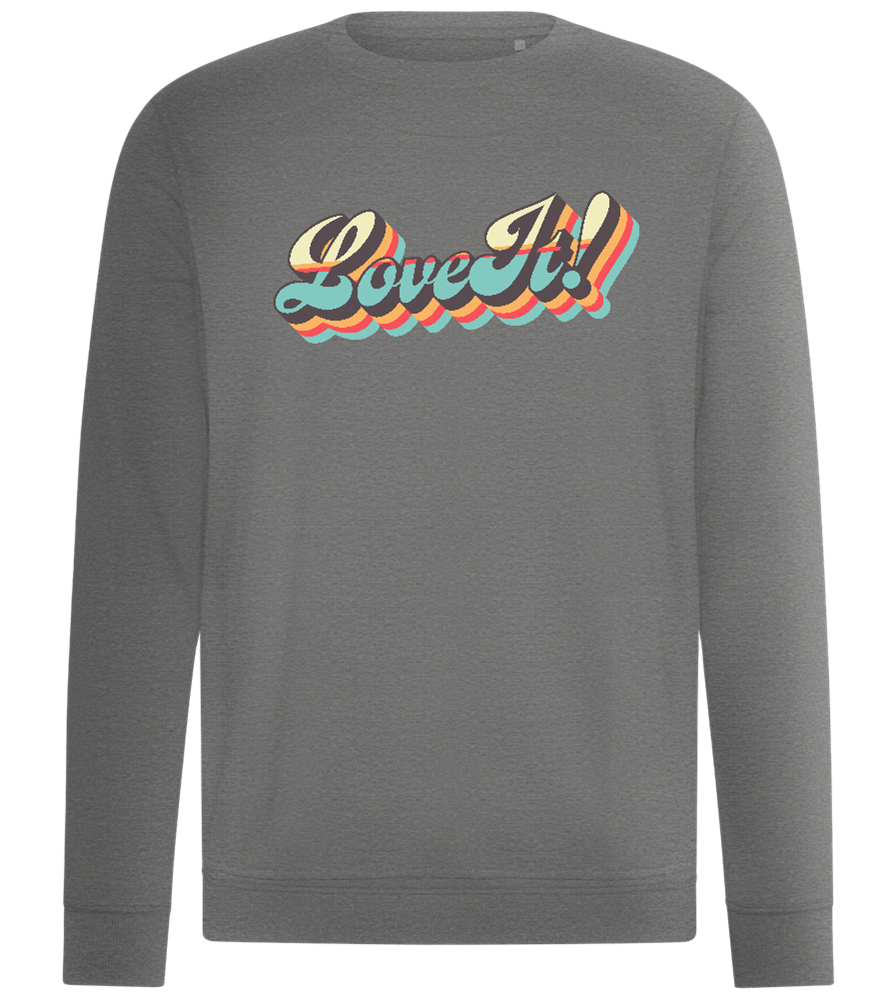 Love It! Design - Comfort unisex sweater_ORION GREY II_front