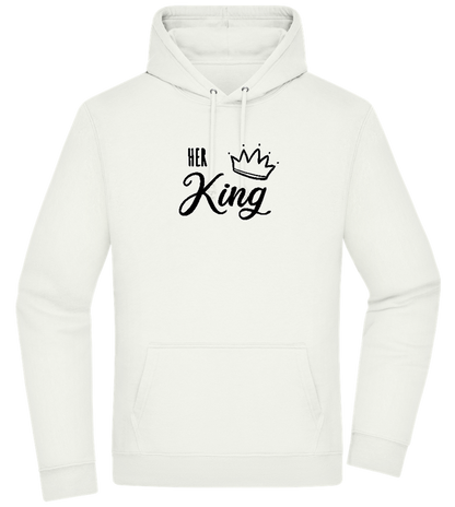 I'm Her King Design - Premium Essential Unisex Hoodie_CREAMY GREEN_front