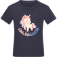 Cool Big Sister Unicorn Design - Comfort kids fitted t-shirt_FRENCH NAVY_front