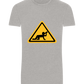 Drunk Warning Sign Design - Basic Unisex T-Shirt_ORION GREY_front