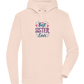 Best Sister Ever Design - Premium unisex hoodie_LIGHT PEACH ROSE_front