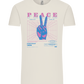 Peace Positive Mind Positive Life Design - Comfort Unisex T-Shirt_ECRU_front