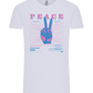 Peace Positive Mind Positive Life Design - Comfort Unisex T-Shirt_LILAK_front