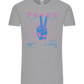 Peace Positive Mind Positive Life Design - Comfort Unisex T-Shirt_ORION GREY_front
