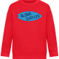 Aloha Surfers Design - Comfort Kids Sweater_BRIGHT RED_front