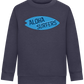 Aloha Surfers Design - Comfort Kids Sweater_FRENCH NAVY_front