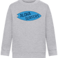 Aloha Surfers Design - Comfort Kids Sweater_ORION GREY II_front