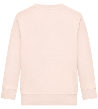 Aloha Surfers Design - Comfort Kids Sweater_LIGHT PEACH ROSE_back