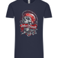 Ink And Blood Skull Design - Comfort Unisex T-Shirt_FRENCH NAVY_front