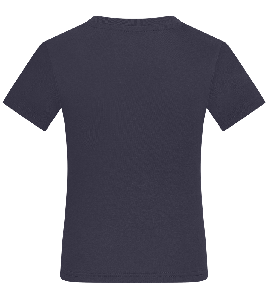 Kingsday Flag Design - Comfort kids fitted t-shirt_FRENCH NAVY_back