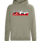 Fake Real Design - Comfort unisex hoodie_KHAKI_front