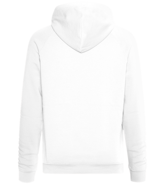 Fake Real Design - Comfort unisex hoodie_WHITE_back