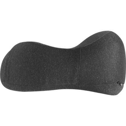 Travel Pillow with Drawstring Bag_STONE GREY_left