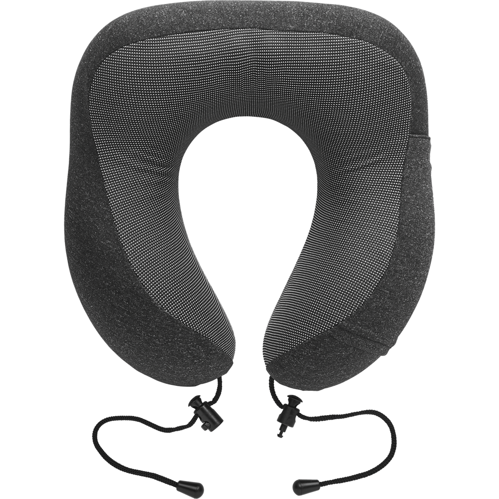 Travel Pillow with Drawstring Bag_STONE GREY_DETAILEDIMAGE_front_4