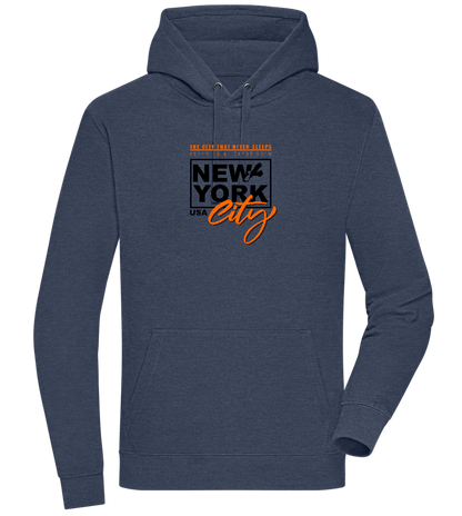 The City That Never Sleeps Design - Premium unisex hoodie_DENIM CHINA_front