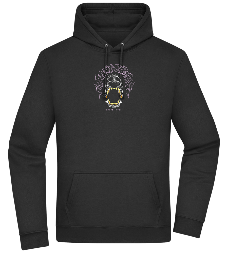 Hungry Dogs Design - Premium Essential Unisex Hoodie_BLACK_front