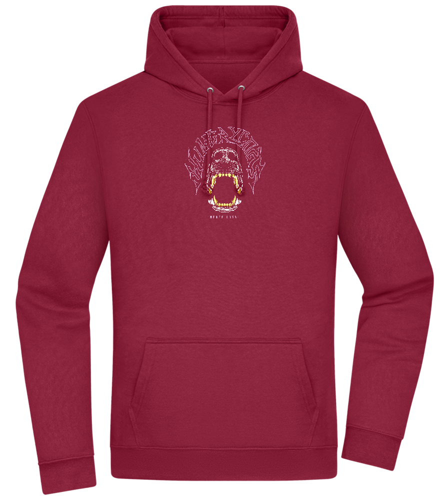 Hungry Dogs Design - Premium Essential Unisex Hoodie_BORDEAUX_front