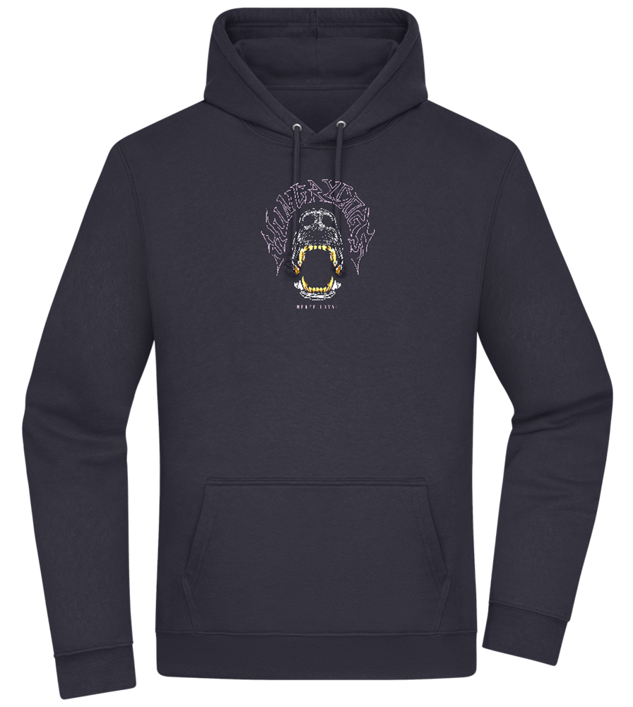 Hungry Dogs Design - Premium Essential Unisex Hoodie_FRENCH NAVY_front