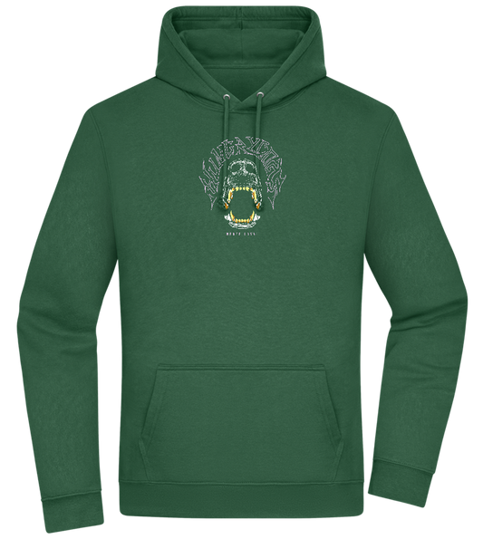 Hungry Dogs Design - Premium Essential Unisex Hoodie_GREEN BOTTLE_front