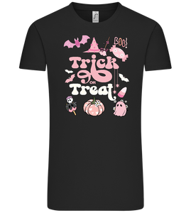 Pink Trick or Treat Design - Comfort Unisex T-Shirt