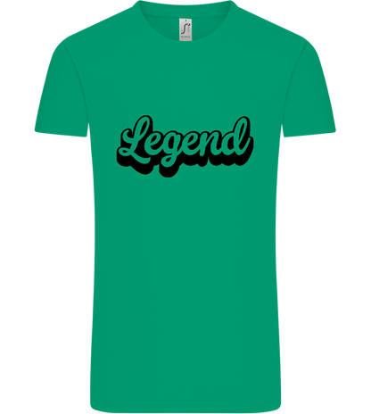 Legend Design - Comfort Unisex T-Shirt_SPRING GREEN_front