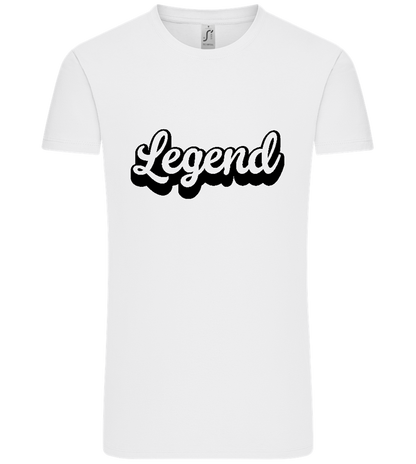 Legend Design - Comfort Unisex T-Shirt_WHITE_front