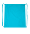 Basic colored cotton drawstring bag_TURQUOISE_front