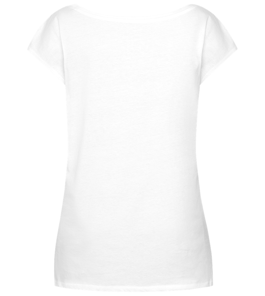 Réviser c'est Douter de Son Talent Design - Comfort long t-shirt_WHITE_back