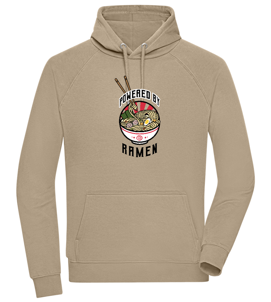 Powered By Design - Comfort unisex hoodie_KHAKI_front