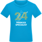Freekick Specialist Design - Comfort kids fitted t-shirt_TURQUOISE_front