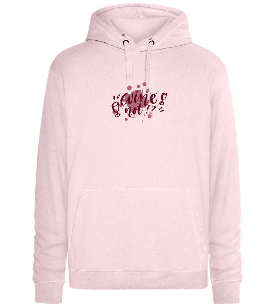 Wine Not Design - Premium unisex hoodie_LIGHT PEACH ROSE_front