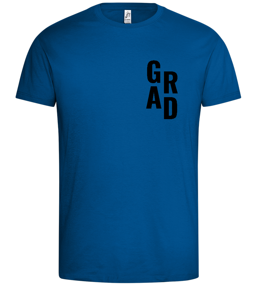 The Grad Design - Premium men's t-shirt_ROYAL_front