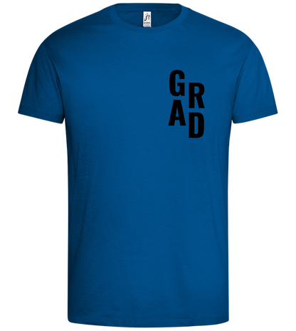 The Grad Design - Premium men's t-shirt_ROYAL_front