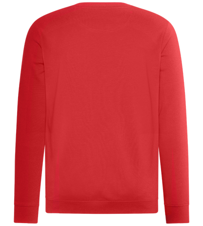 Fluently Ironic Design - Comfort unisex sweater_RED_back