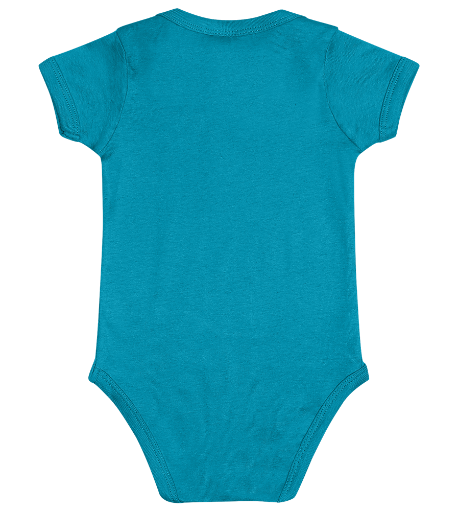 Big Brother Meaning Design - Baby bodysuit_TURQUOISE_back